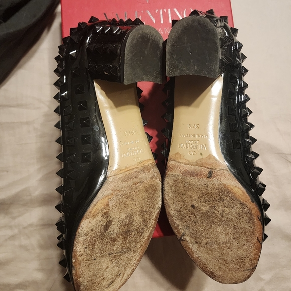 Valentino garavani rockstud loafer size 37.5 - Picture 6 of 7